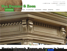 Tablet Screenshot of houtenramenendeuren.be